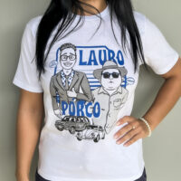 Camiseta Infantil Unissex "Pórco e Lauro" 01 - Imagem 3