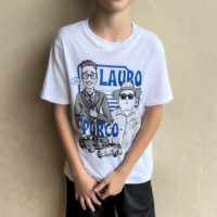 Camiseta Infantil Unissex "Pórco e Lauro" 01 - Imagem 2